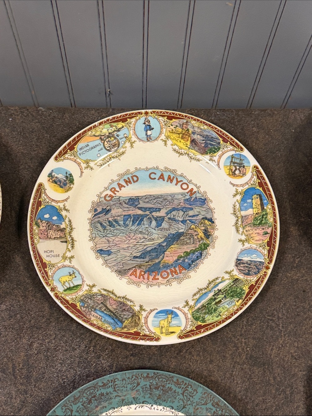 Grand Canyon Arizona Decorative Souvenir Plate - Multi-Color